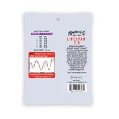 Authentic Acoustic Lifespan® 2.0 Guitar Strings 80/20 Bronze