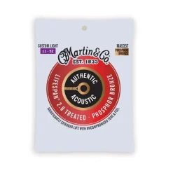 Authentic Acoustic Lifespan® 2.0 Guitar Strings Phosphor Bronze