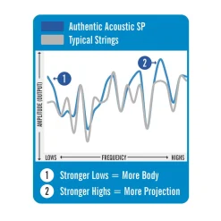 Authentic Acoustic SP® Guitar Strings Phosphor Bronze