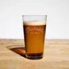 Black Bottom Pint Glass