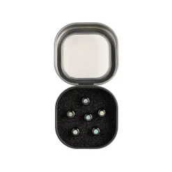 LUXE BY MARTIN® Bridge Pins (Gloss Black with Pearl)