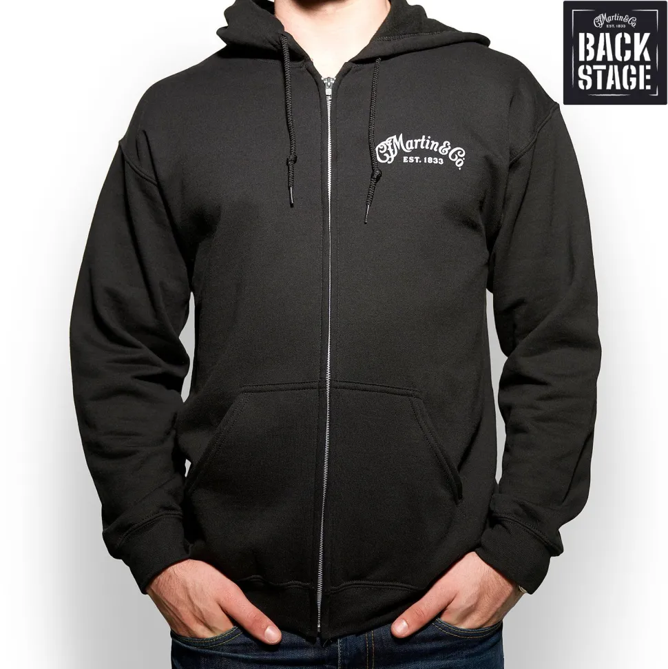 Martin Backstage Logo Full Zip Hoodie