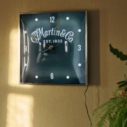 Martin D-28 Silhouette Lighted Wall Clock