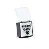Martin Inlaid Bridge & Endpins - Black/White