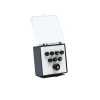 Martin Pearl Inlaid Bridge & Endpins (Black)