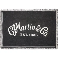 Martin Script Logo Woven Blanket
